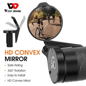 Mini oglindă bicicleta dop cursiera mtb convexa pliabila ghidon trotin - imagine 2