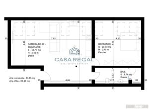 Apartament-mansarda str. Moldovei etaj 9 - imagine 2