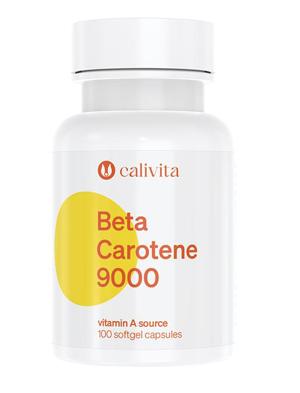 Beta Carotene Calivita provitamina A un antioxidant puternic pentru menţinerea sănătăţii pielii.