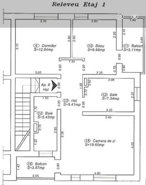 Vand apartament de lux zona Ferventia1 spre padure! - imagine 14