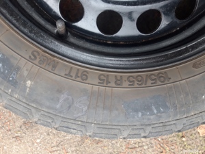 Vand roata 5x112 195/65/15 cauciuc si janta - imagine 5