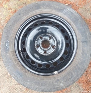 Vand roata 5x112 195/65/15 cauciuc si janta - imagine 3