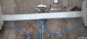 Vand platforma slep Wm Meyer recent adus Germania Lungime 4,70m Inmatriculat Ro troliu electric  - imagine 2