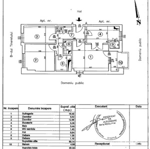 Vând Ap.3 Camere Ultra Central, Zona 0, în municipiul Oltenița, B-dul Tineretului. Bl.Sahia II, Sc.A - imagine 2