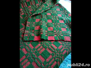 Cuvertura, macat tesatura traditionala romaneasca - imagine 4