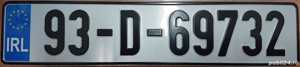Numere auto straine, placute numere auto straine - imagine 2