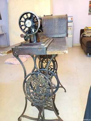 masina de cusut Singer completa si originala - imagine 5