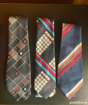 7 Cravate din Diverse Materiale - imagine 2