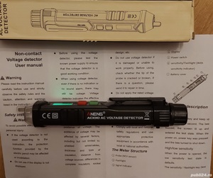 Detector   creion tensiune digital AC fără contact - ANENG AC1010 - imagine 3