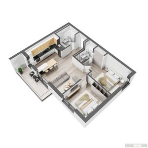 OFERTA!!! Apartament 3 camere Faza 2 - imagine 11