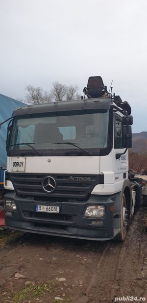 Mercedes 2641, Abrollkipper cu macara Epsilon 110Z  - imagine 5