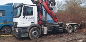 Mercedes 2641, Abrollkipper cu macara Epsilon 110Z  - imagine 4