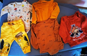 Lot haine baietel 6-9luni 74 stare foarte buna  - imagine 3