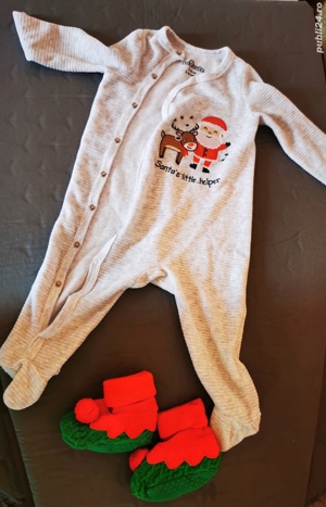 Lot haine baietel 6-9luni 74 stare foarte buna  - imagine 5