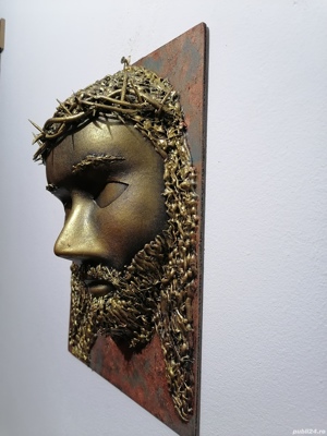 iisus hristos icoană tablou 3d unicat - imagine 3