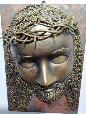 iisus hristos icoană tablou 3d unicat - imagine 5