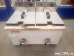 friteuza fripteuza fripteusa friteosa inox 2x12 litr 7kw 230v Germany