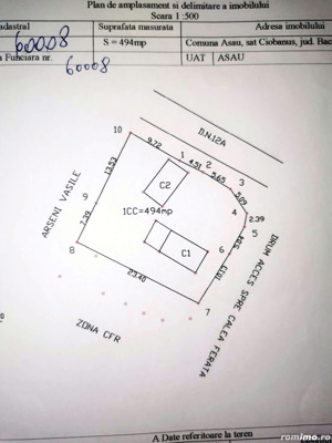 Casa la munte, teren 500 m2, - acces direct din DN12A - Ciobanus, Asau la 8Km de Comanesti  - imagine 7