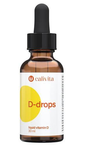 D-drops 30 ml Calivita, vitamina d3 lichida