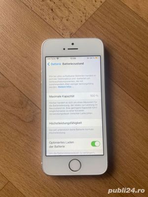 iphone se gold impecabil bat 100 - imagine 2