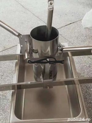 masina de gogosi bilute ,rotunde noua 12 buc tura ,inox,noua - imagine 2