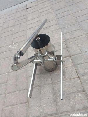 masina de gogosi bilute ,rotunde noua 12 buc tura ,inox,noua - imagine 5