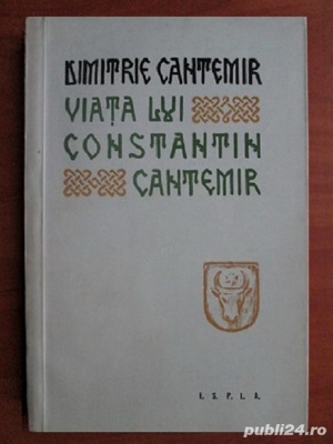 Dimitrie Cantemir - Viata lui Constantin Cantemir