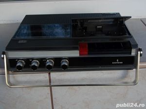 Radio Siemens rt 132 Trabant Special casetofon mono,vintage 1973 Germany - imagine 4