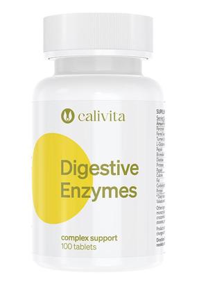 Digestive Enzymes Calivita sprijină digestia previne balonarea, constipaţia sau refluxul gastric