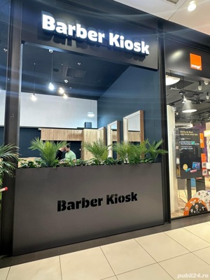 Angajam frizeri cu experienta, Barber Kiosk - Auchan Drumul Taberelor - imagine 3