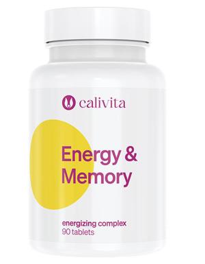 Energy & Memory Calivita, energizant natural îmbunătățeste memoria, sporeste atenția.