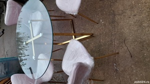 Masa sufragerie cu 4 scaune - imagine 2