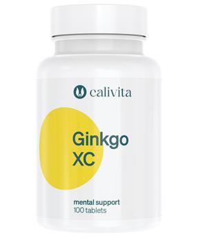 Ginkgo XC, CaliVita Ginkgo biloba cu efecte benefice asupra îmbunătăţirii memoriei, concentrarii