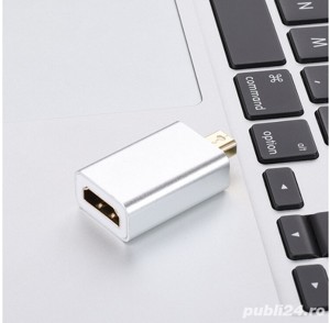 adaptor Thunderbolt Mini DP la HDMI pt MacBook Pro, MacBook Air, iMac Mac Pro - imagine 3