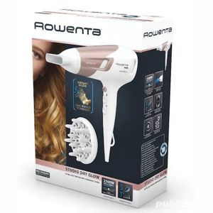 Uscator de par ROWENTA Studio Dry, 2300W, 6 trepte,Thermo Control,Difuzor, Concentrator