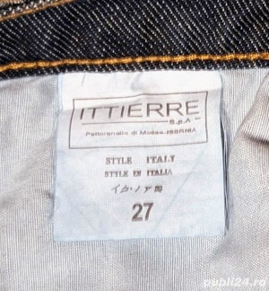 Blugi de damă Christian Dior noi, cu imprimeuri, broderii și ștrasuri, mărimea 27 - imagine 9