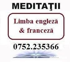 Meditatii limba engleza & franceza (Timisoara)