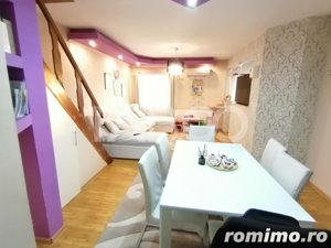 Apartament decomandat de vanzare 3 camere 87 mp utili mobilat Terezian - imagine 9