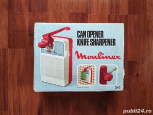 Vand deschizator conserve MOULINEX vintage