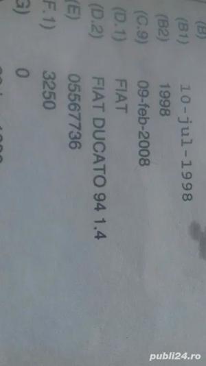 Dezmembrez Fiat Ducato 97 - imagine 3