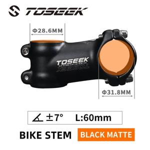 Pipa TOSEEK aluminiu bicicletă reversibilă +- 7 garde ulatrausoară mtb - imagine 4