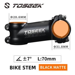 Pipa TOSEEK aluminiu bicicletă reversibilă +- 7 garde ulatrausoară mtb