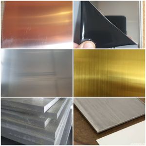 Tabla de cupru Rulou de cupru Tabla de aluminiu, duraluminiu, alama, bronz, inox, sau zinc - imagine 6