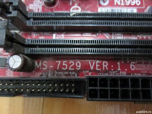 Placa MSI MS-7529 Ver 1.6,MSI G31TM-P21 + Procesor Intel E5500-ieftina - imagine 2