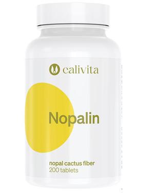 Nopalin CaliVita 200 tablete cu fibre de cactus nopal ce stimulează procesele de detoxifiere