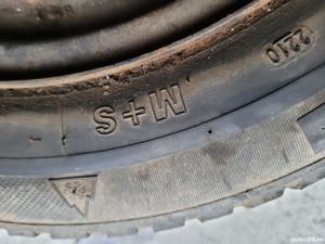 Vand Janta Otel 4 prezoane + Cauciuc Anvelopa 175/65/R14, (M + S) Pret 79 Lei.  - ROATA completa M - imagine 7