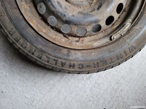 Vand Janta Otel 4 prezoane + Cauciuc Anvelopa 175/65/R14, (M + S) Pret 79 Lei.  - ROATA completa M - imagine 10