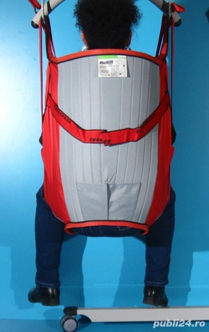 Ham pentru elevator transfer pacient Molift - Marime L - 300 kg - imagine 6