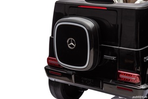 Masinuta electrica pentru copii, Mercedes EQG 4x 35W 12V 9Ah - imagine 4