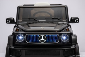 Masinuta electrica pentru copii, Mercedes EQG 4x 35W 12V 9Ah - imagine 5